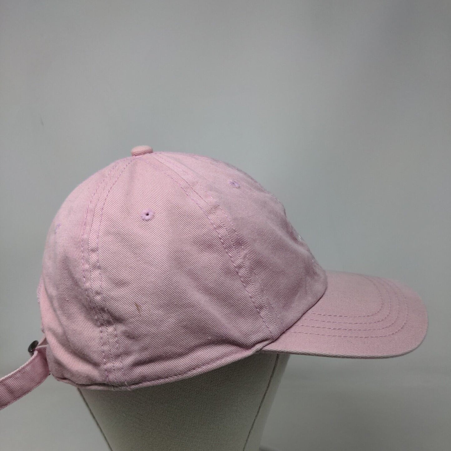 Poison Oak Slideback Hat Pink One Size Adjustable Embroidered Cobra