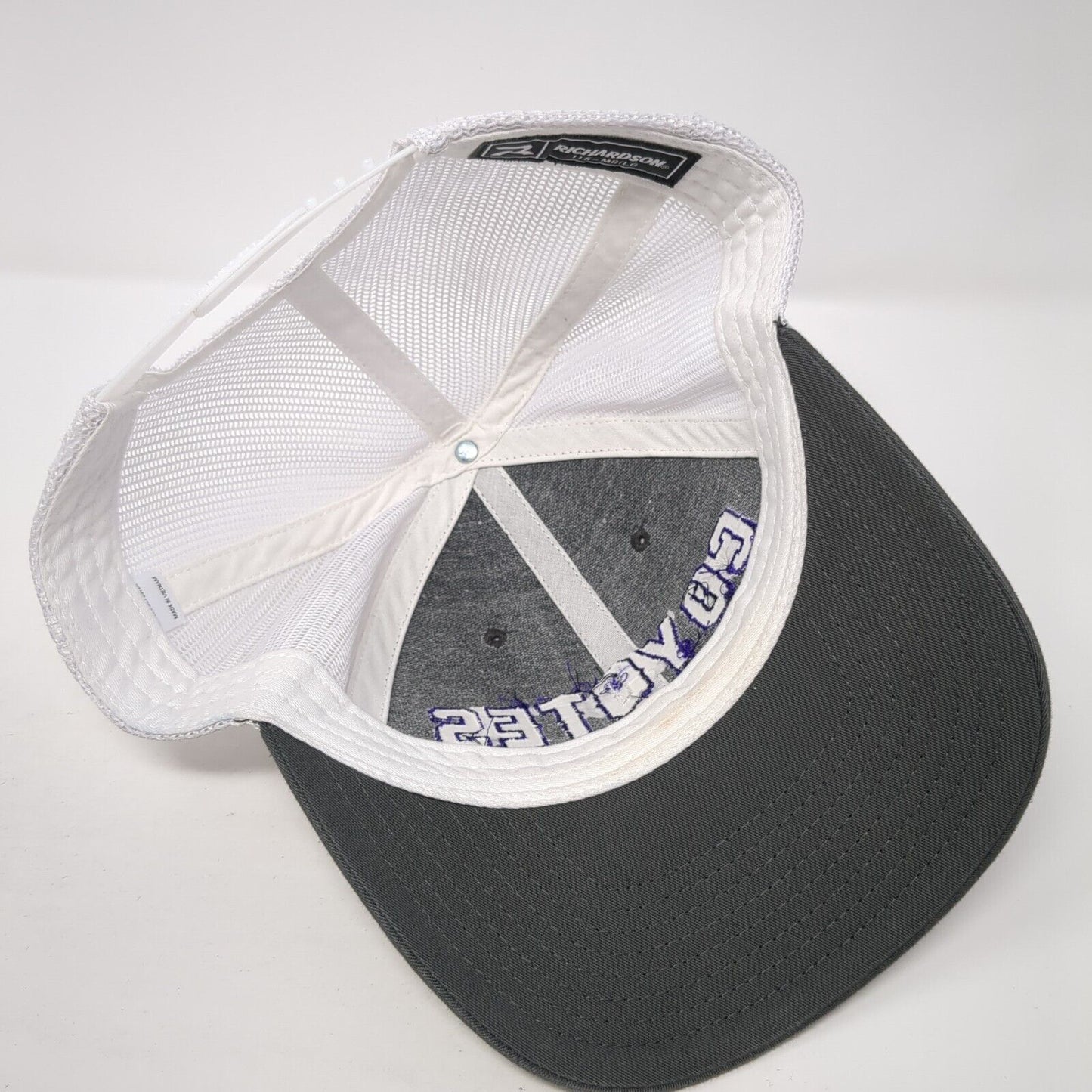 Coyotes Snapback Mesh Back Trucker Hat Gray M/L Adjustable Richardson
