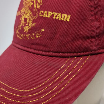 Wizarding World Harry Potter Red 5 Panel One Size Gryffindor Quidditch Hat Gold