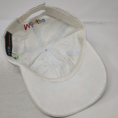 Starbox Caps Baseball Cap White OSFM Cancun Mexico Multicolor Embroidered Hat