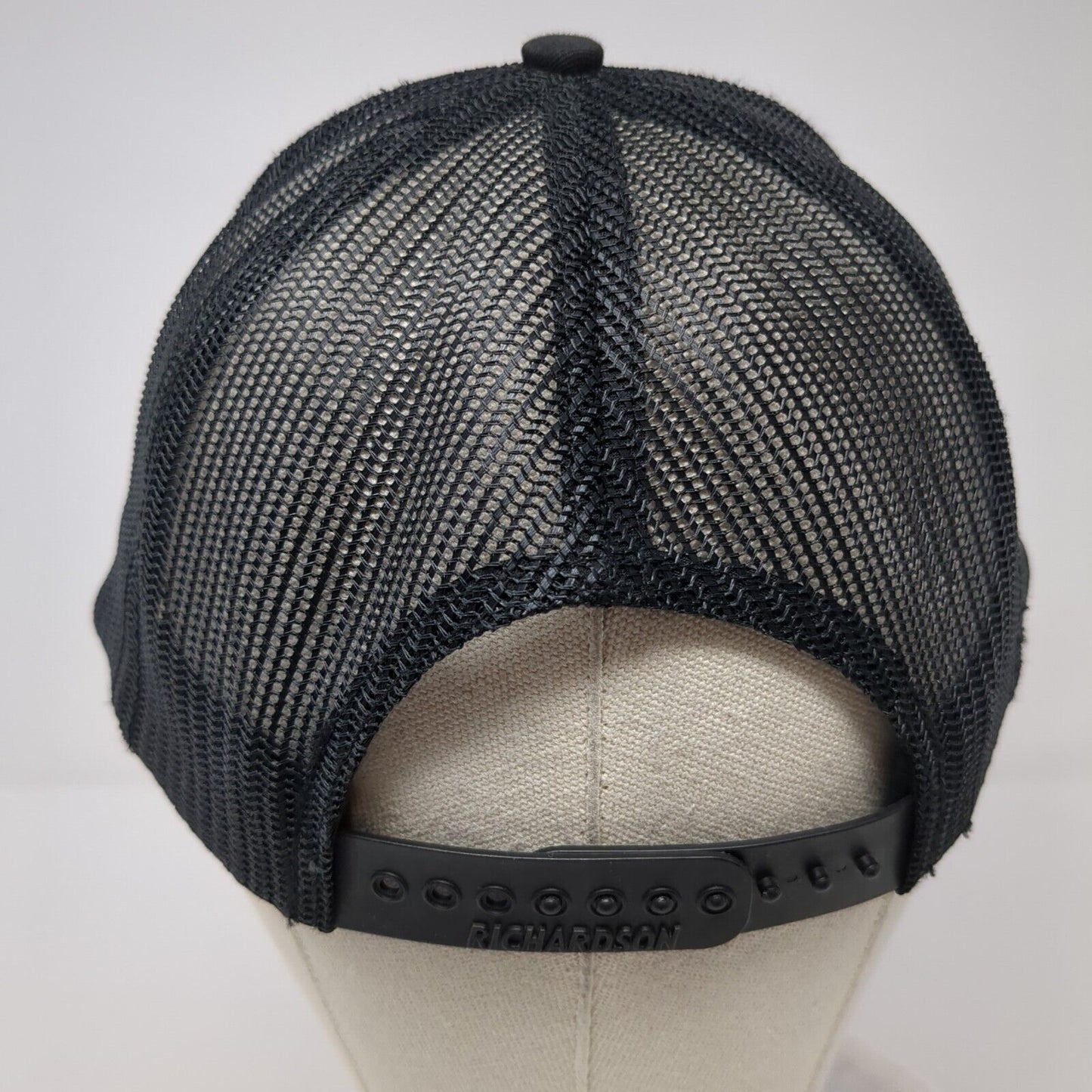 C/10 Club Snapback Mesh Back Trucker Hat Black One Size Richardson