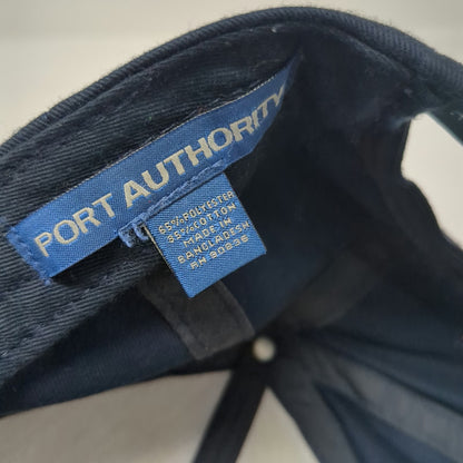 Port Authority Empire Mechanical Snapback Hat Blue One Size Structured 6-Panel