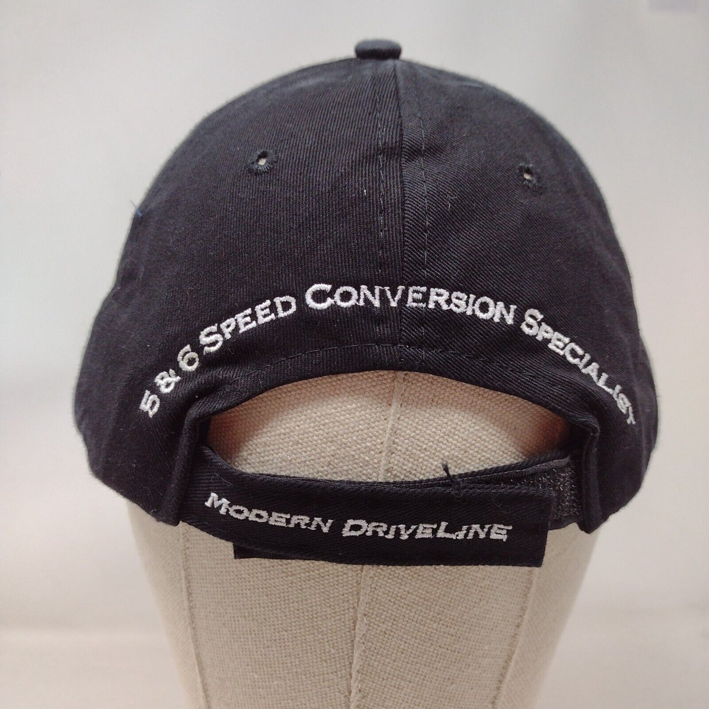 MDL Modern Driveline Strapback Hat Black OSFA Embroidered My Hat Guy