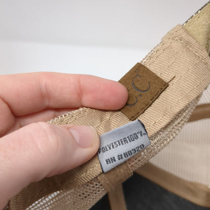 High Roller Reining Classic Ponyback Trucker Hat Multicolor One Size Mesh Back