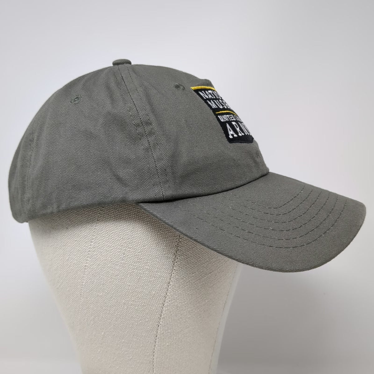 National Museum US Army Founding Sponsor Green One Size Baseball Cap Hat Twill