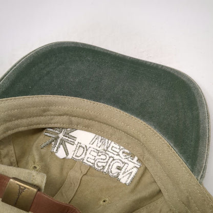 Adams Baseball Cap Beige Green One Size Design West Architects Strapback Hat