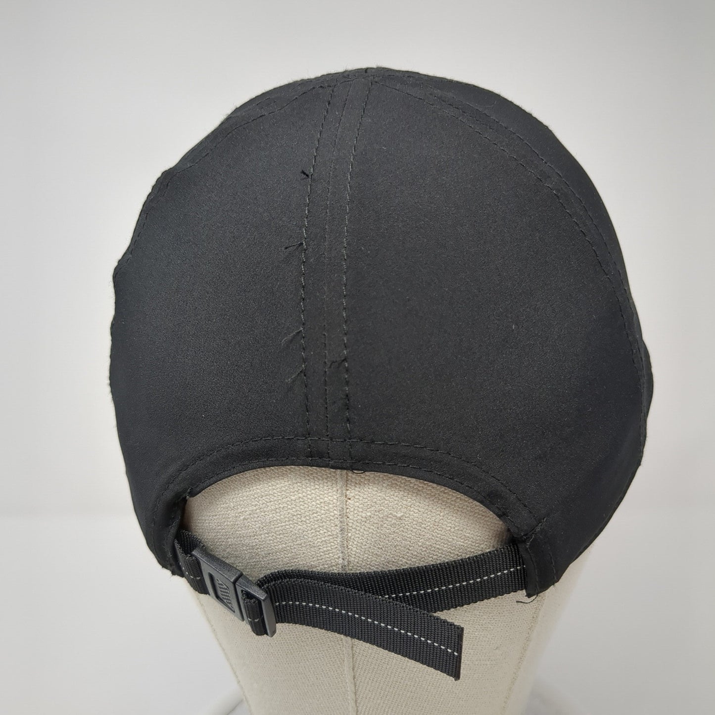 Unbranded Claspback Hat Cap Soot Black Blank One Size Adjustable
