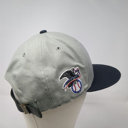 '47 Seattle Mariners Baseball Cap Gray One Size Strapback MLB AL Side Patch Hat