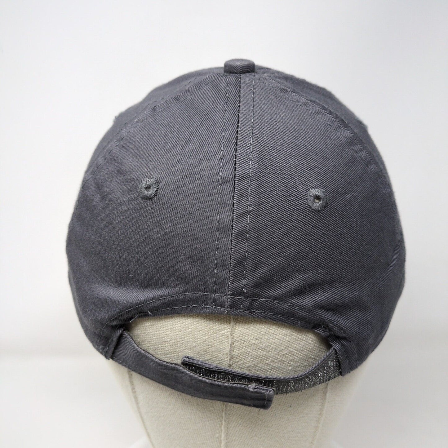 Star Recreation Strapback Hat Gray Youth Embroidered Port & Company