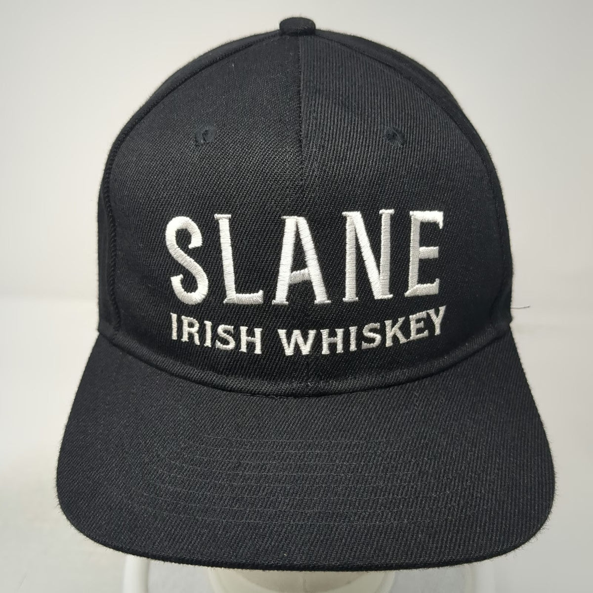 East West Embroidery Snapback Black One Size Slane Irish Whiskey Hat Acrylic