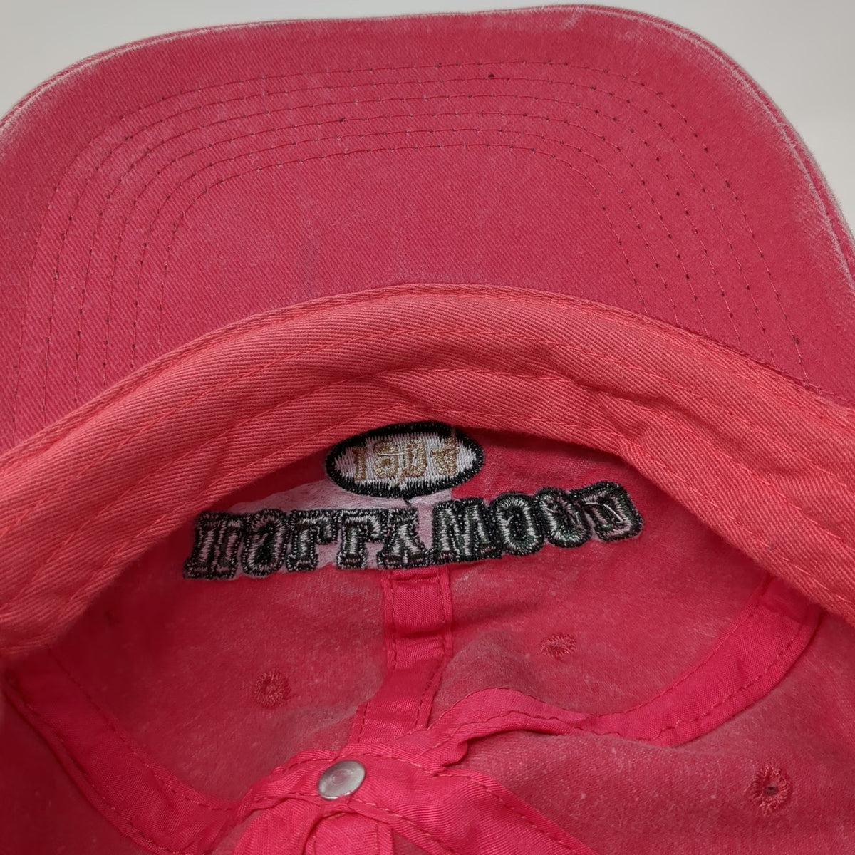 Lucky 7 Hollywood California 1904 Red Baseball Cap OSFM Strapback Hat Adjustable