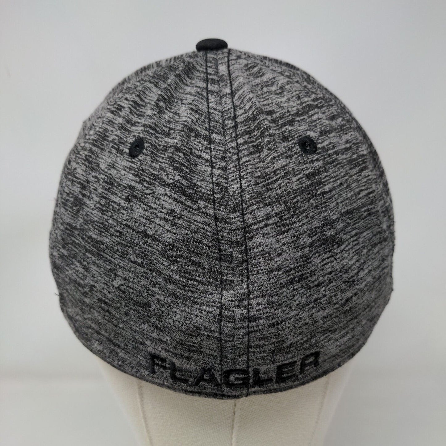Flagler College Fitted Hat Gray OSFM Embroidered Lion Logo The Game