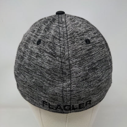 Flagler College Fitted Hat Gray OSFM Embroidered Lion Logo The Game