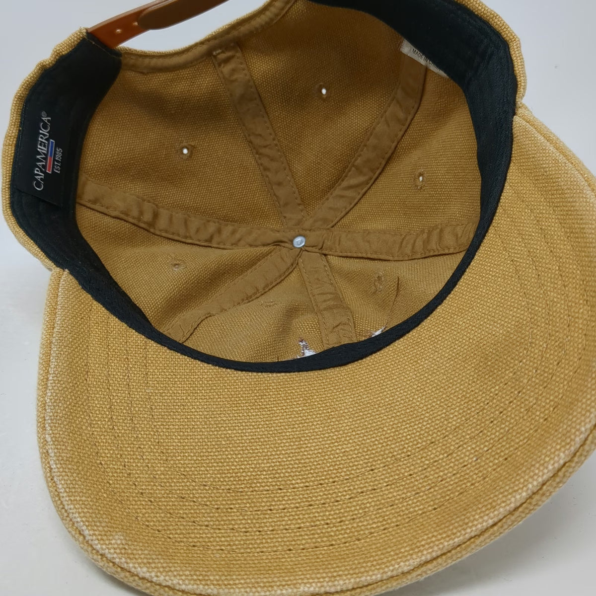 Cap America Snapback Brown One Size Pheasants Forever Rooster Booster Bird Hat