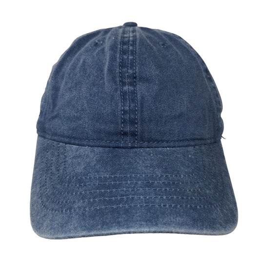 Unbranded Men's Slideback Hat Blue OSFM Adjustable Dark Denim