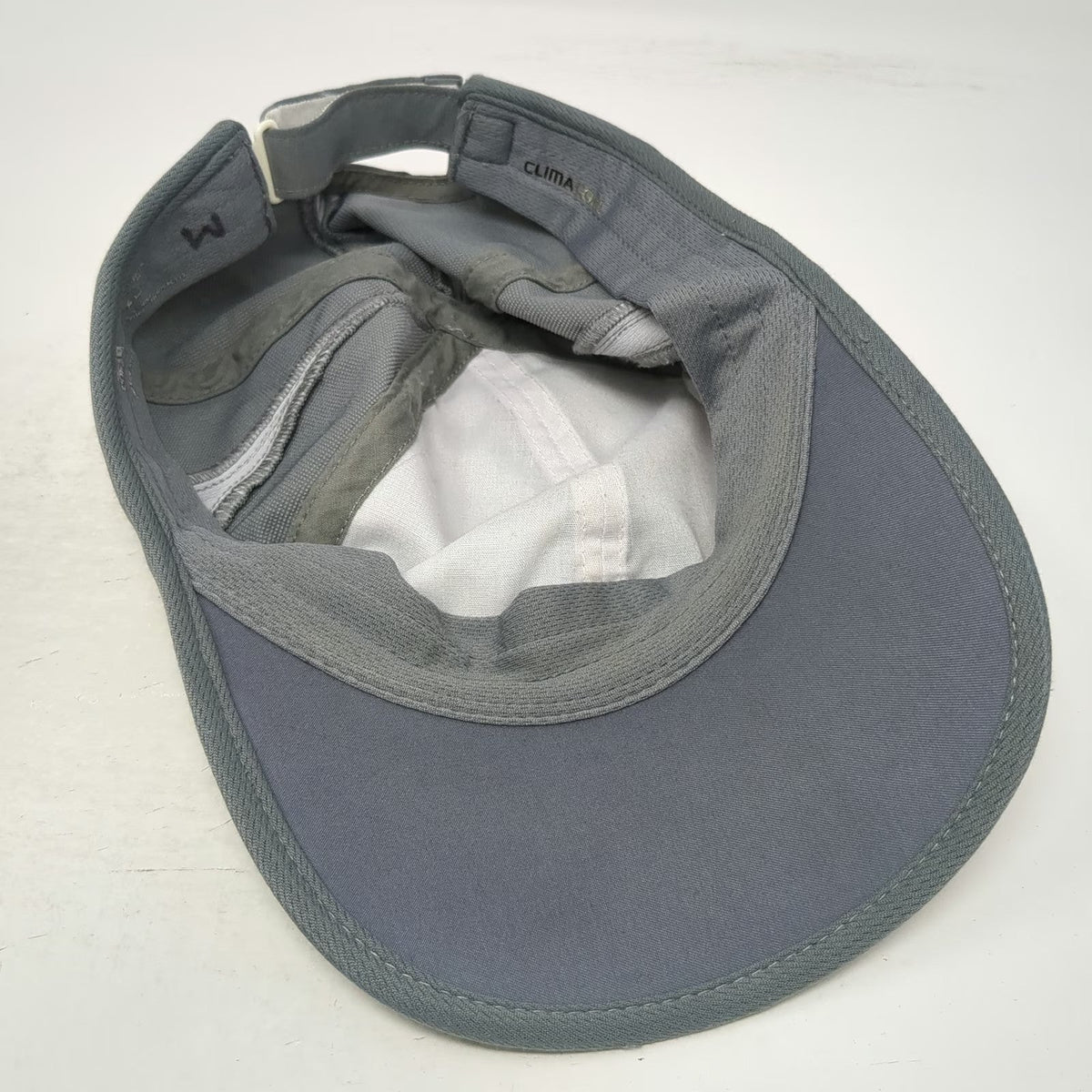 Adidas Baseball Cap Gray One Size Adizero Mesh Running Training Performance Hat