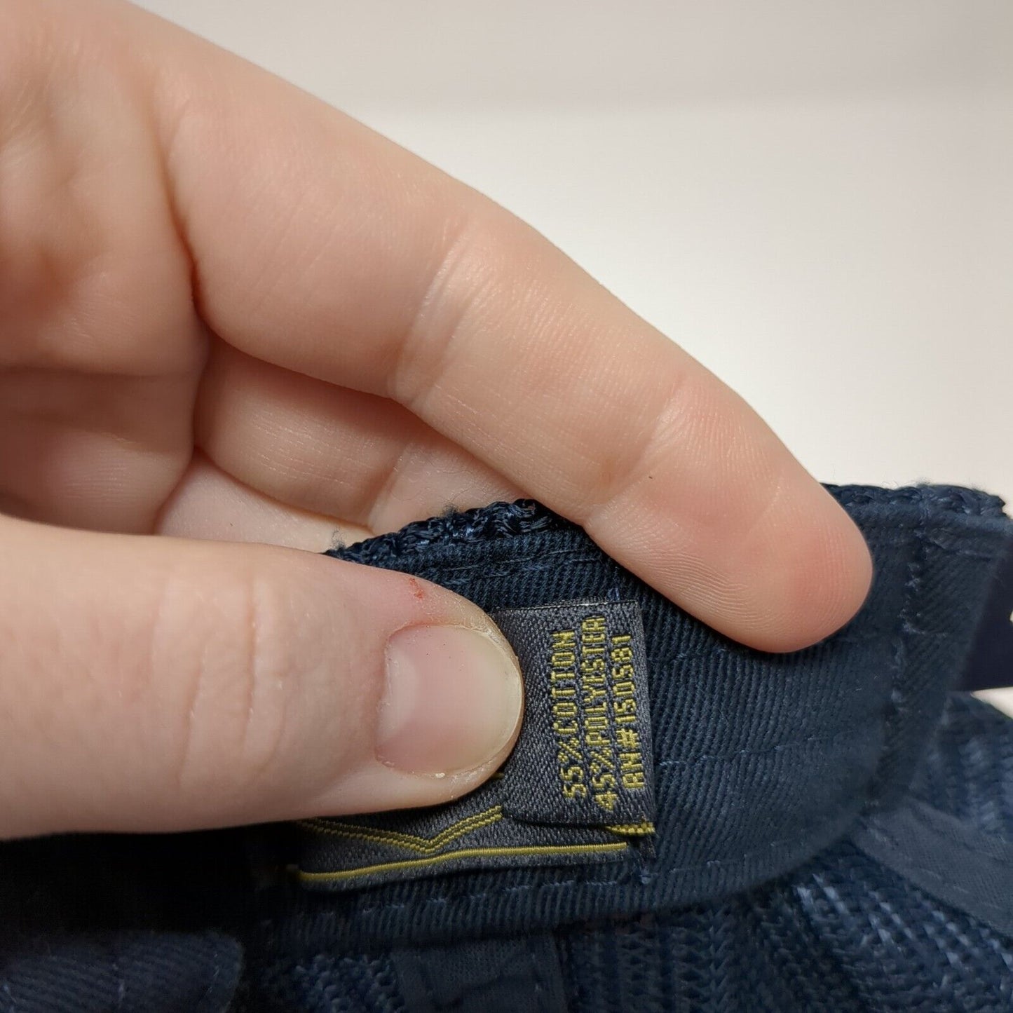 Threadgrit Snapback Mesh Back Trucker Hat Blue One Size Adjustable