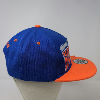 Icon Sports 5 Panel Blue Orange Houston Texas Space City Hat Snapback One Size