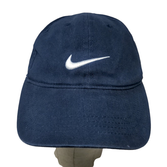 Nike Boy's Strapback Hat Blue Size 4-7 Embroidered Swoosh Logo Adjustable