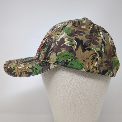 Bealls Outlet Baseball Cap Brown OSFM American Tradition Deer Camo Strapback Hat