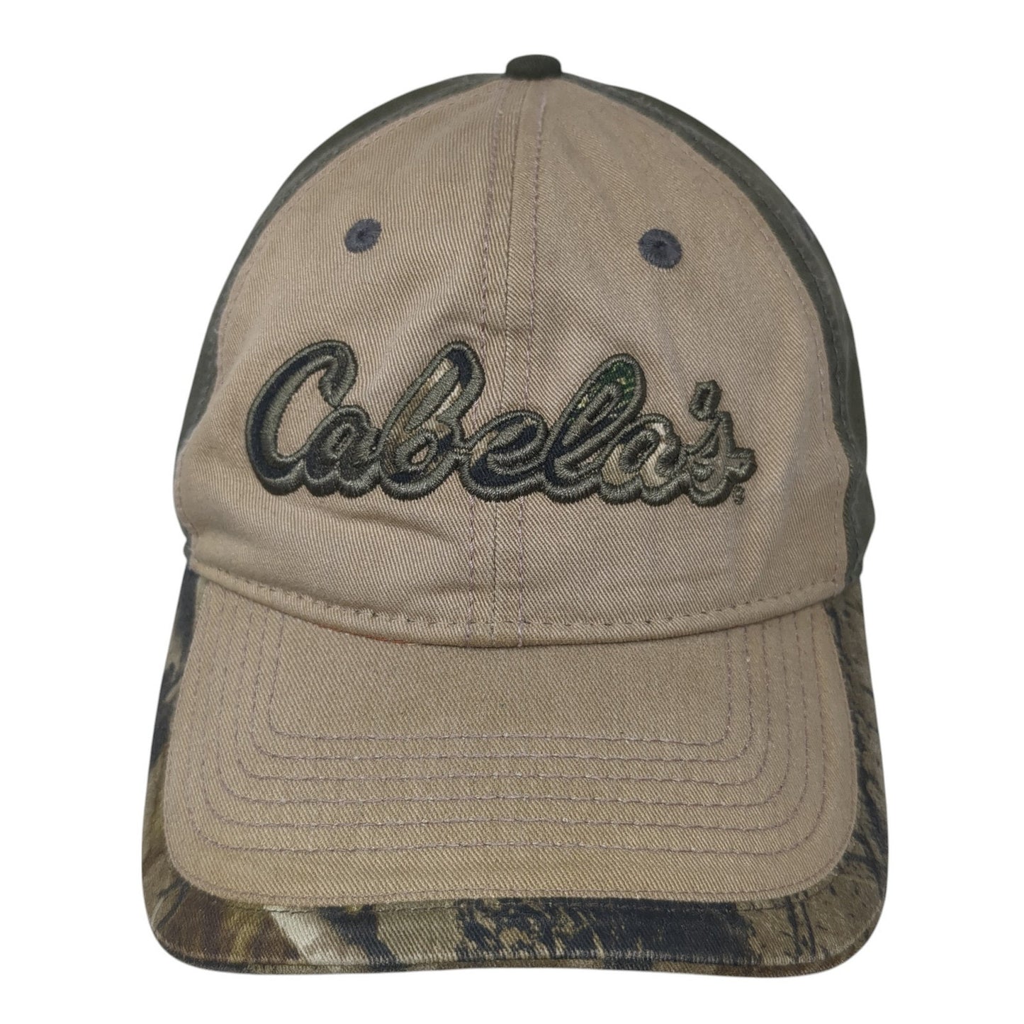Cabela's Slideback Hat Multicolor One Size Adjustable Camo Trim Outdoor