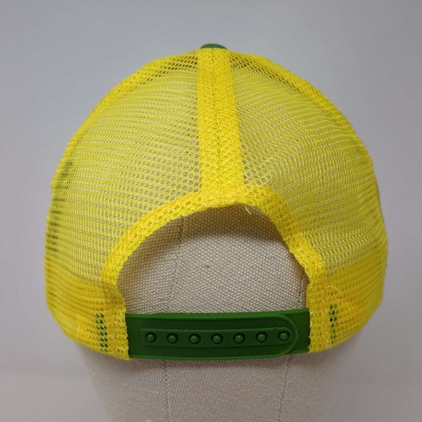 Farm Oregon Snapback Trucker Hat Multicolor OS Adjustable Mesh Back John Deere