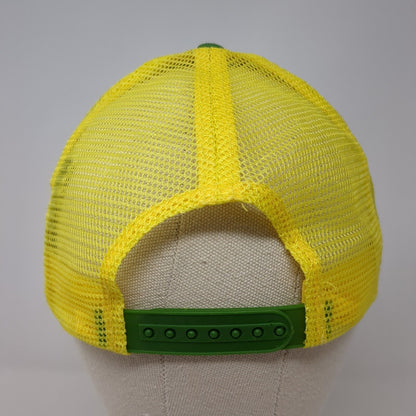 Farm Oregon Snapback Trucker Hat Multicolor OS Adjustable Mesh Back John Deere
