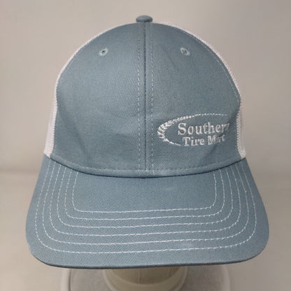 Southern Tire Mart Snapback Trucker Hat Blue One Size Mesh Back Cap America