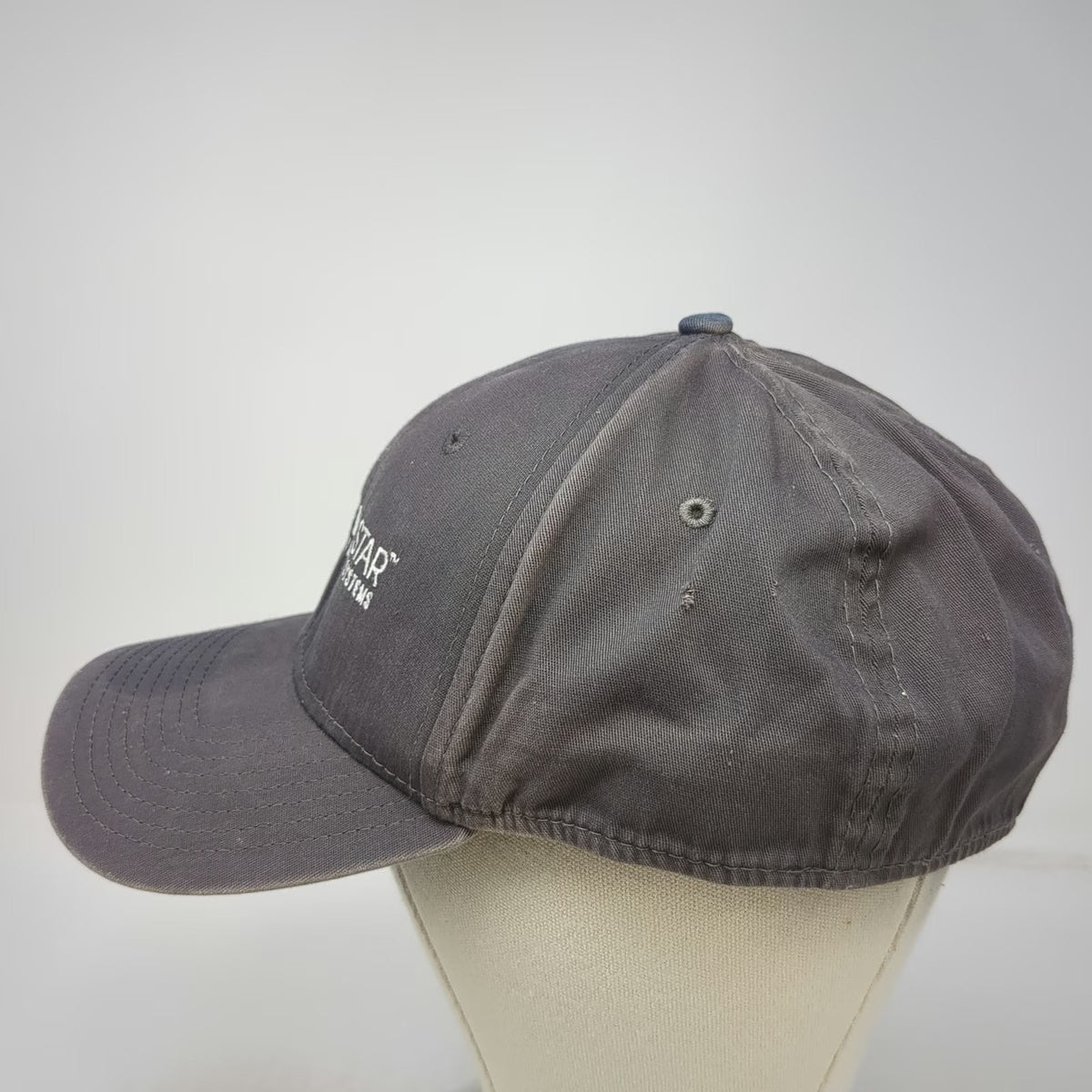 New Era Baseball Cap Gray XL North Star Water Treatment Systems Stretch Fit Hat