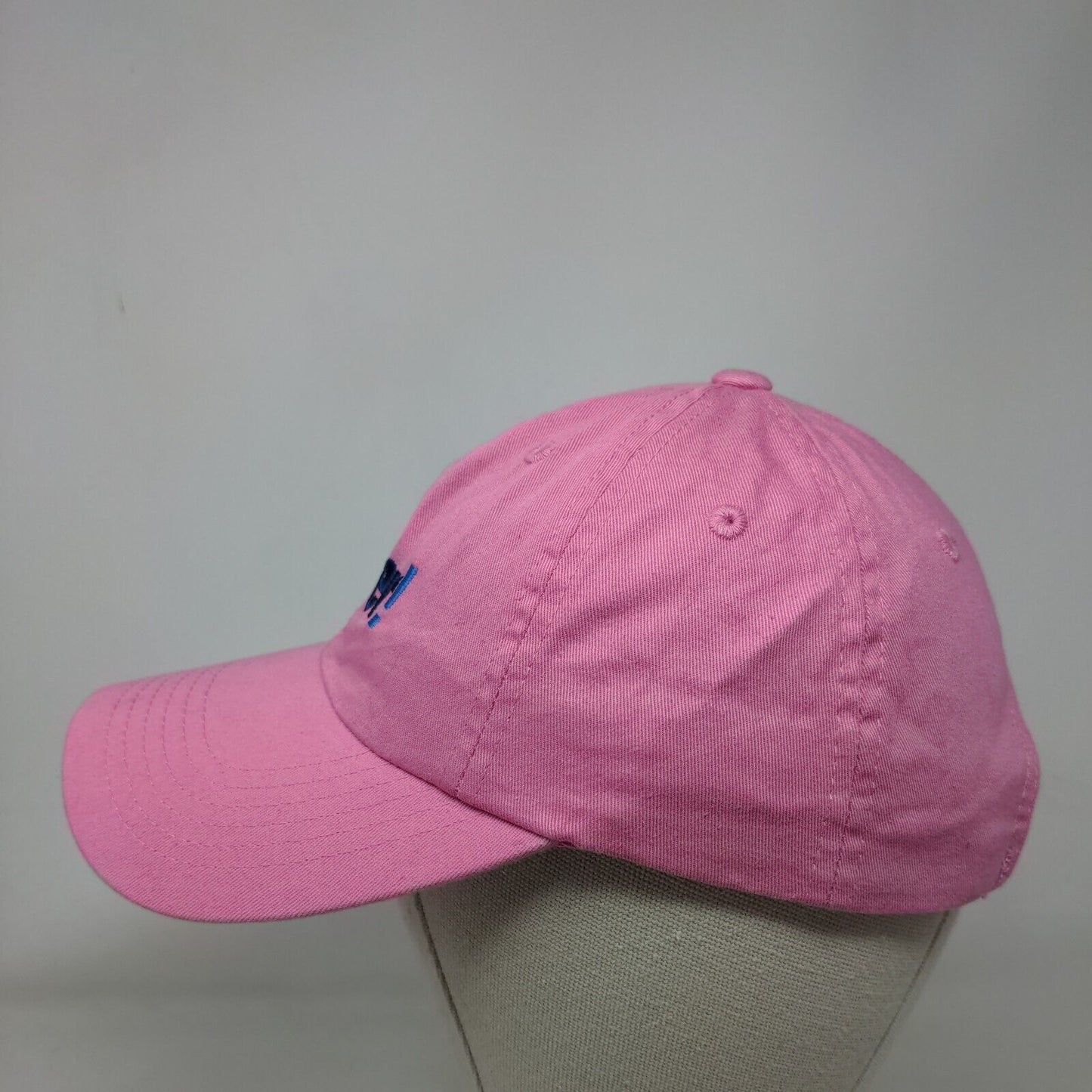 Get Carter Slideback Hat Pink One Size Adjustable Embroidered Port Authority