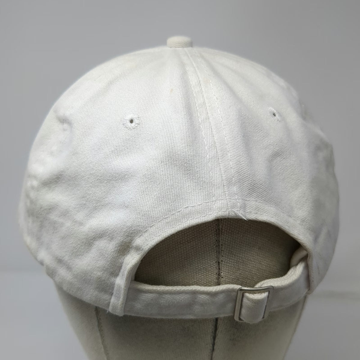 Port & Company Baseball Cap White One Size Bartron Real Estate Group Cotton Hat