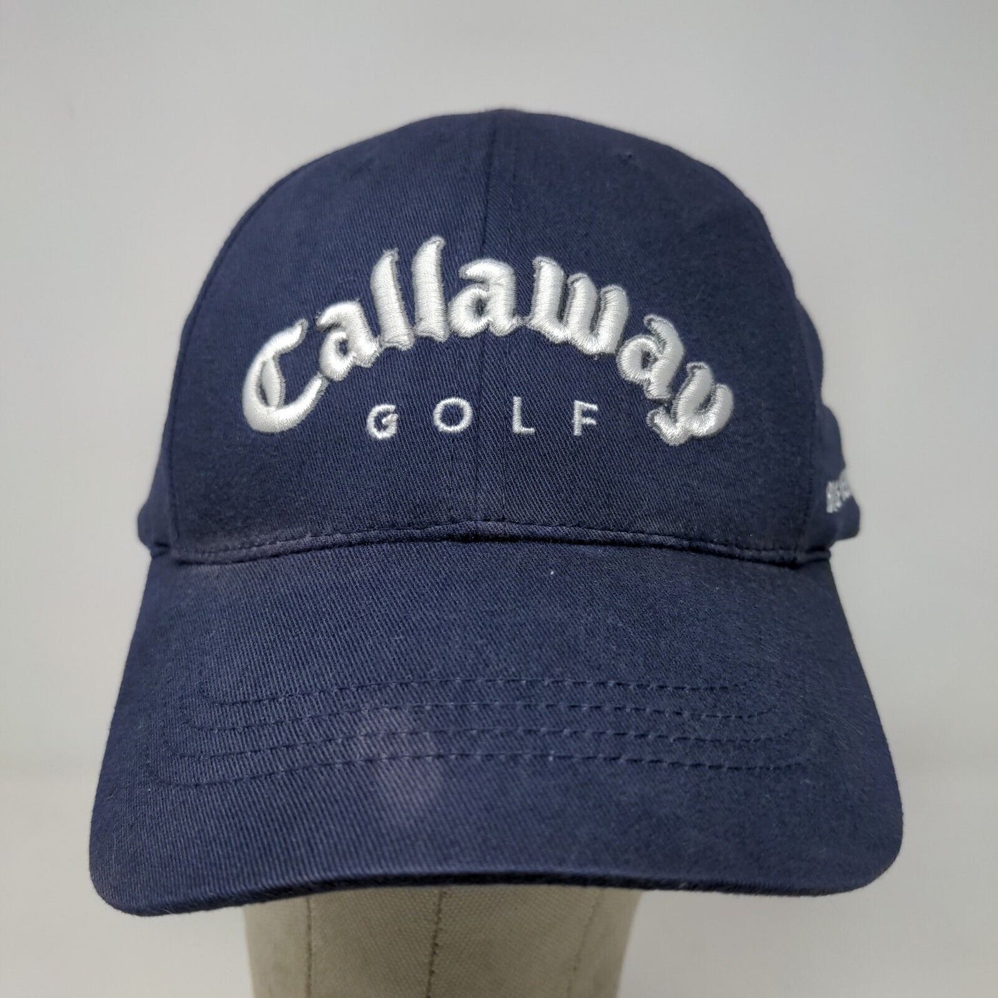 Callaway Golf Men's Slideback Hat Blue Adjustable Embroidered Spell Out Logo