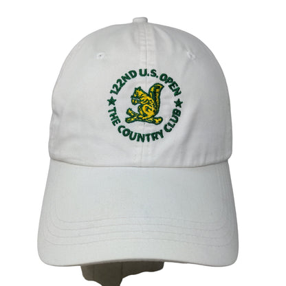 USGA Men's Strapback Hat White Adjustable Embroidered 122nd US Open Logo