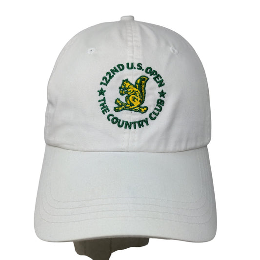 USGA Men's Strapback Hat White Adjustable Embroidered 122nd US Open Logo