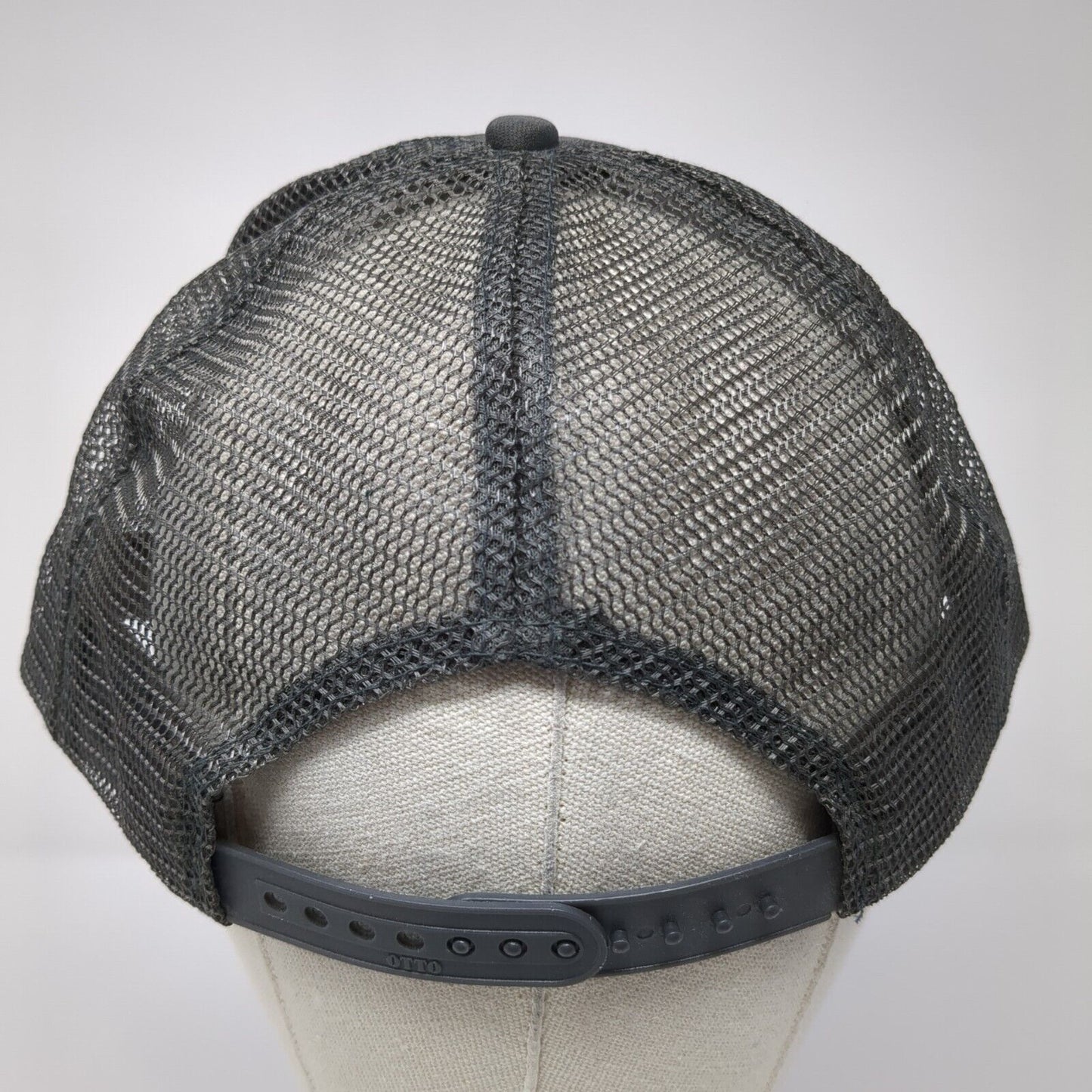 Boise High Life Snapback Trucker Hat Gray One Size Adjustable Mesh Back Otto