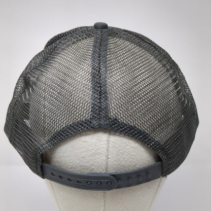Boise High Life Snapback Trucker Hat Gray One Size Adjustable Mesh Back Otto