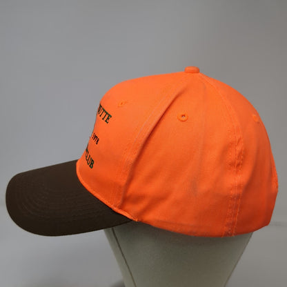 Otto Snapback Hat Orange OSFM South Butte Gamebird Club Pheasant Hunting Bill
