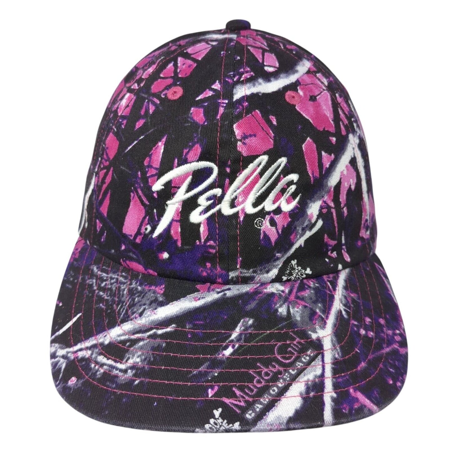 Pella Muddy Girl Camouflage Strapback Hat Multicolor OS Adjustable Katl Sportcap