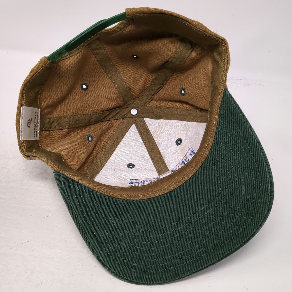 Outdoor Cap Snapback Brown Green One Size Fishing An American Tradition Hat