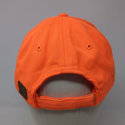 Wild Life Dri-Duck Baseball Cap Orange One Size Adjustable Vented Holes 6 Panel