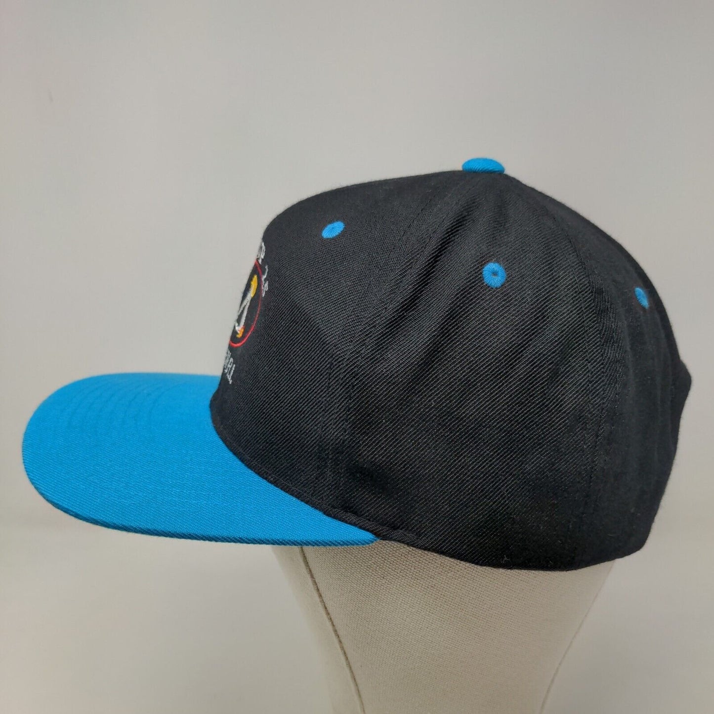 Yupoong Men's Snapback Hat Black OSFA Embroidered Troop 25 Warren R.I.