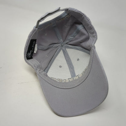 Diesel Depot Strapback Hat Gray One Size Solid Heavy Truck Specialists