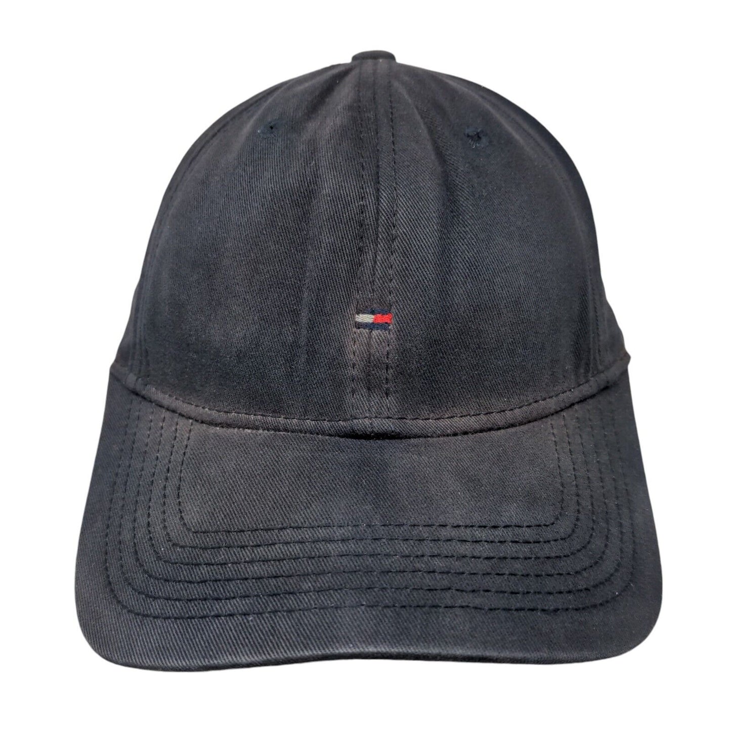 Tommy Hilfiger Slideback Hat Blue One Size Embroidered Adjustable 6 Panel