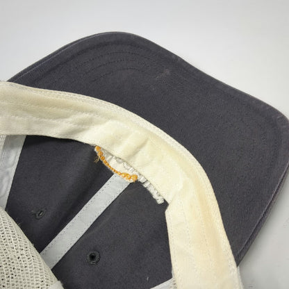 Richardson Trucker Hat Gray L Signature Consultants Mesh Snapback Curved Brim