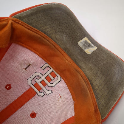 San Francisco Giants MLB Orange One Size Baseball Cap SF Logo HR Pin Strapback