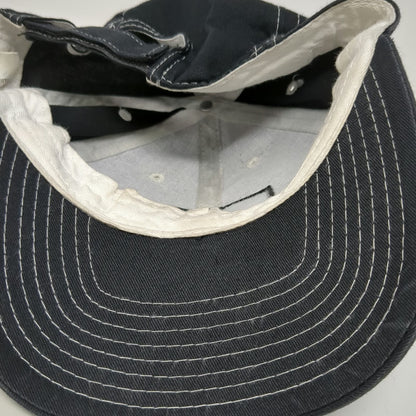 Cutty Whisky Baseball Cap Black One Size White Contrast Stitching Logo Patch Hat