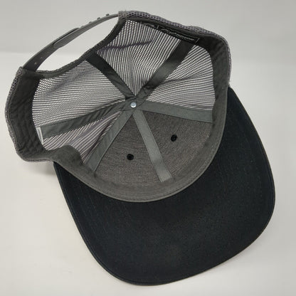 Premier Aggregates Patch Snapback Trucker Hat Black M/L Mesh Back