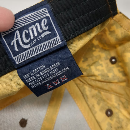 Acme Hat Co Mtn Dew Team Rubicon Camo Baseball Cap One Size Slideback Cotton Hat