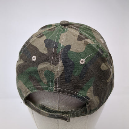 Unbranded Strapback Hat Camouflage One Size Adjustable 6 Panel Outdoor