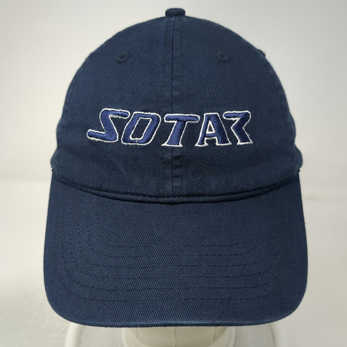fahrenheit flex Baseball Cap Blue M SOTAR Embroidered Logo Flexfit Hat